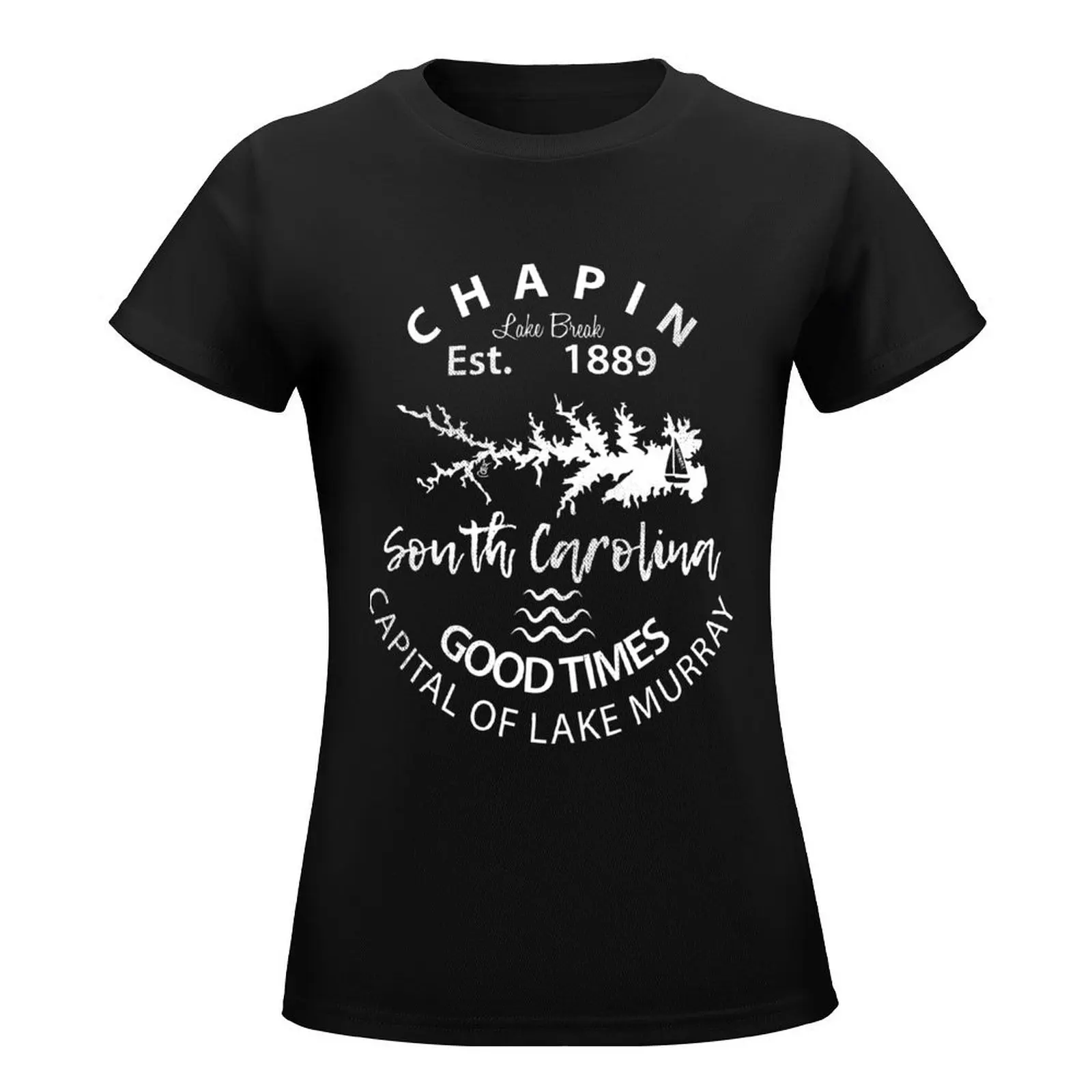 Lake Murray, Chapin, SC T-Shirt cute clothes cute tops Short sleeve tee Summer Women's clothing