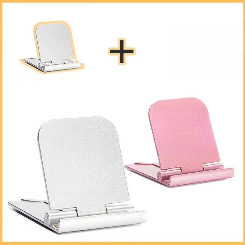 

Настольный складной компактный держатель для телефона с логотипом, регулировкой угла наклона и вращением, универсальный, для комфортного использования