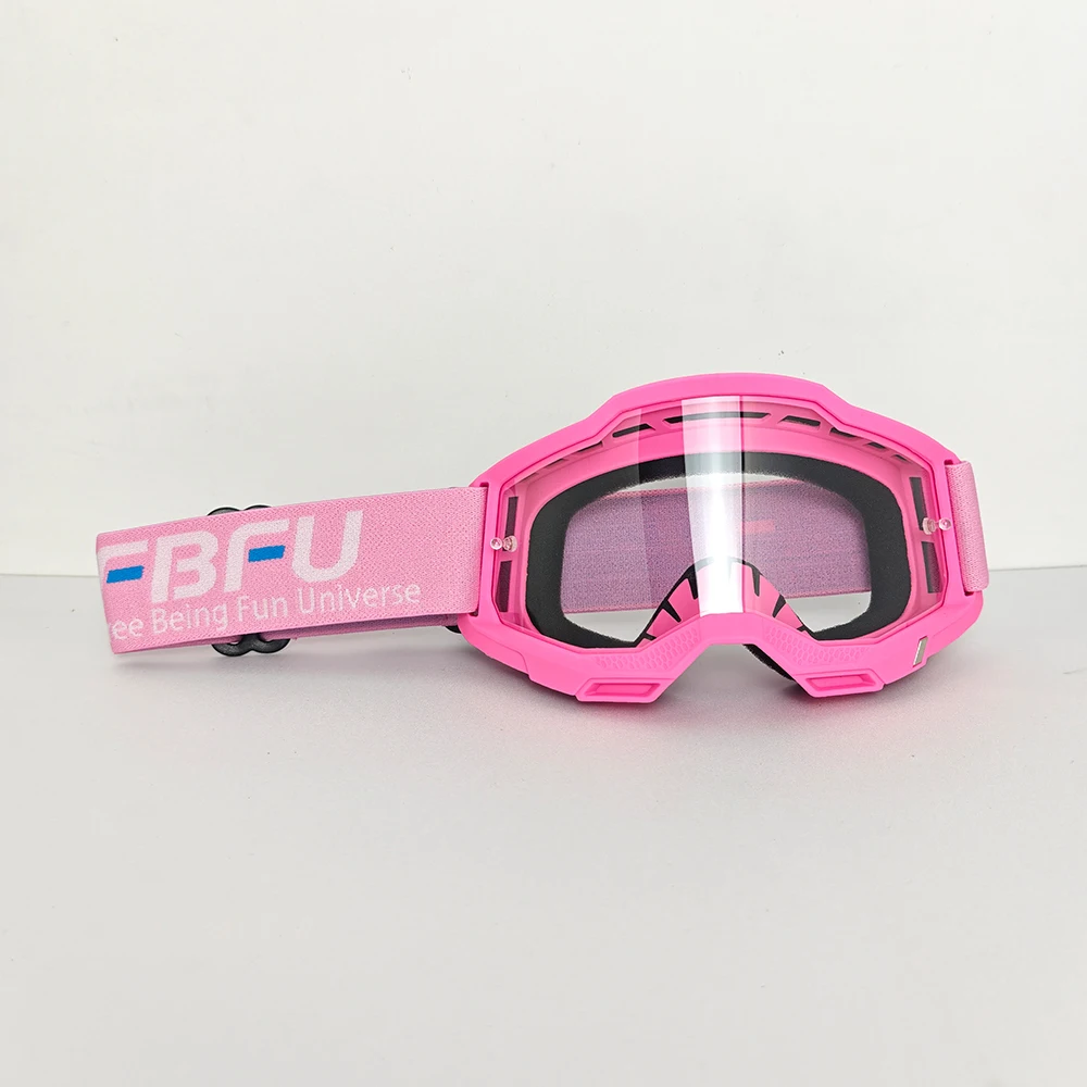 2025 FBFU All Day Ski Goggles High Def Lenses, SandProof DustProof, Trendy for Unisex Snow Mountain Off-Road Sports