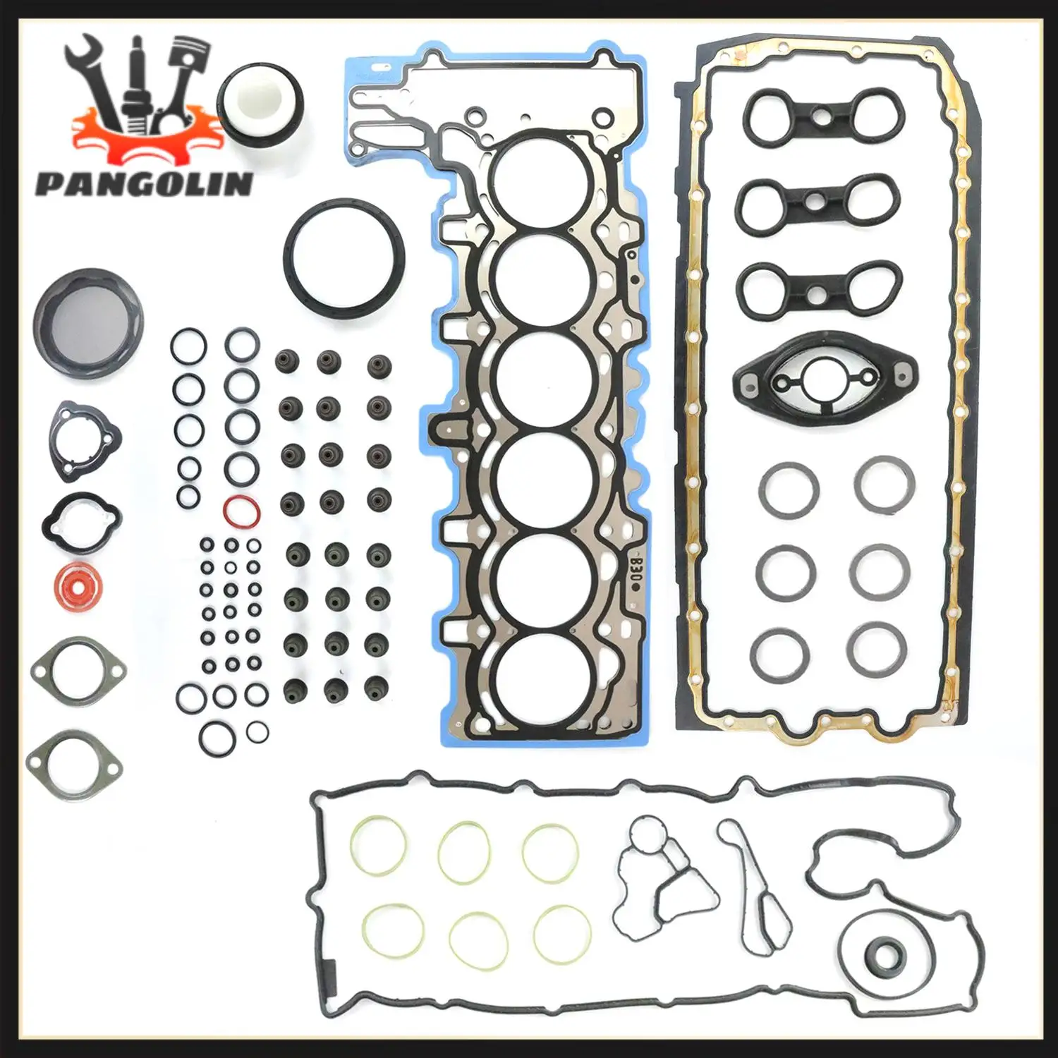 

Car Engine Overhaul Rebuild Gasket Kit for BMW 328i 530i E90 E92 E60 E83 N52 3.0 11127553209 11127548797 11137548031 71-38669-00