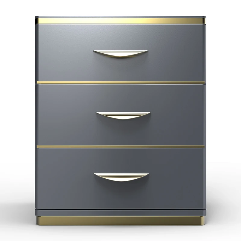 

Бытовая умная безопасная прикроватная тумбочка с отпечатками пальцев и Wi-Fi, противоугонный ящик для хранения прикроватного сейфа