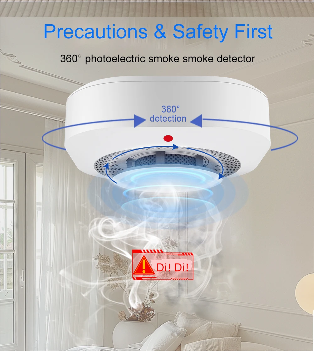 Independent Smoke Detector Alarm