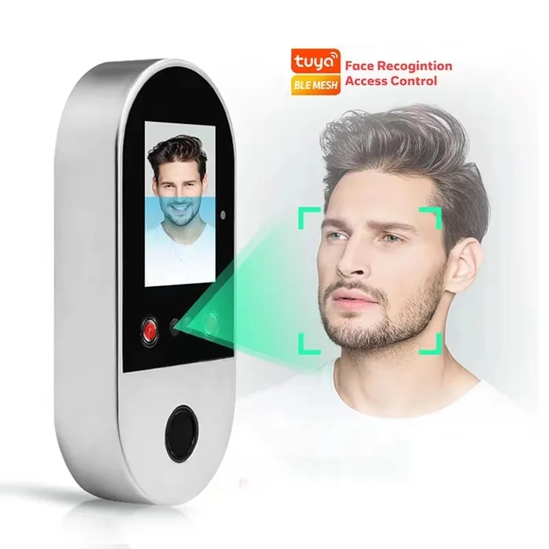 New Attendance Machine Tuya Smart APP RFID Reader Face Recognition Waterproof Access Control