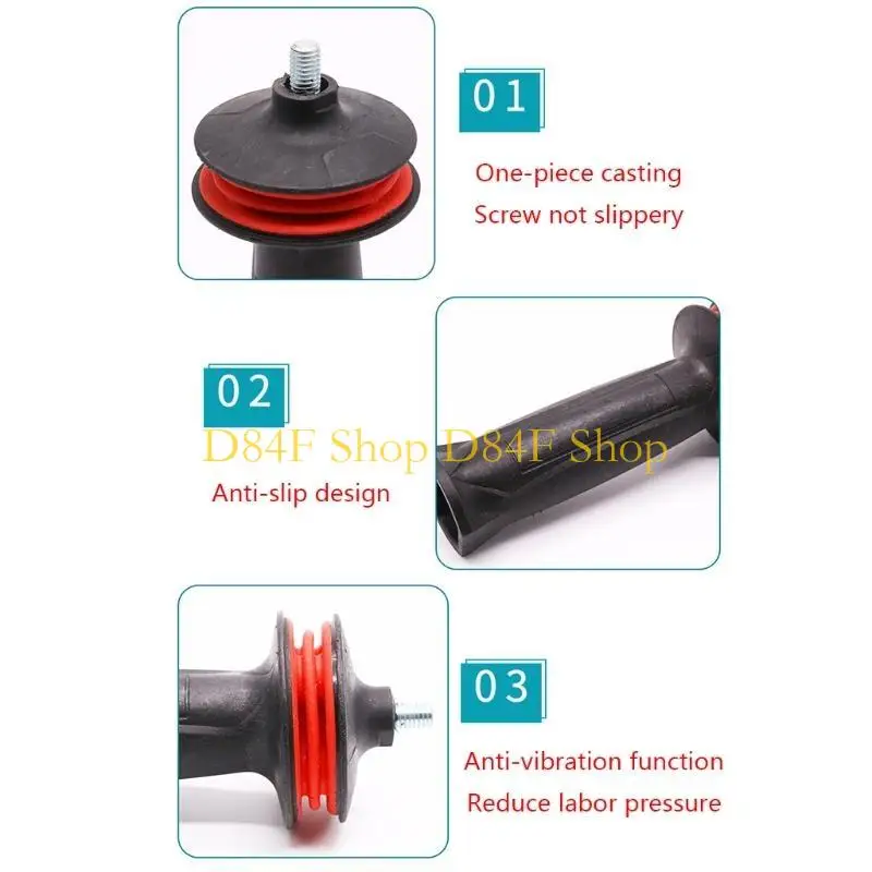 

D84f резьба Вспомогательная боковая ручка 10 мм угловой ручка для полировки.