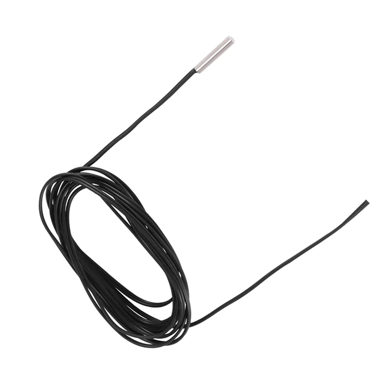 

B50B-6 шт. 2 м NTC термистор датчик температуры водонепроницаемый провод зонда 10 К 1% 3950 черный