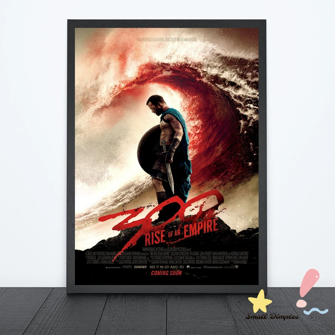 300 Rise Of An Empire Movie Poster Canvas Art Print Home Decoration Wall Painting ( No Frame )