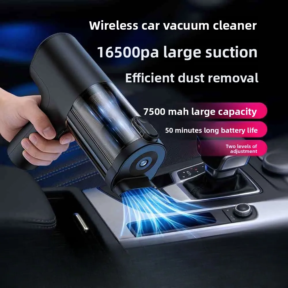Wireless Handheld Car Vacuum Cleaner Super Suction Car Home Dual-purpose Brushless High Power