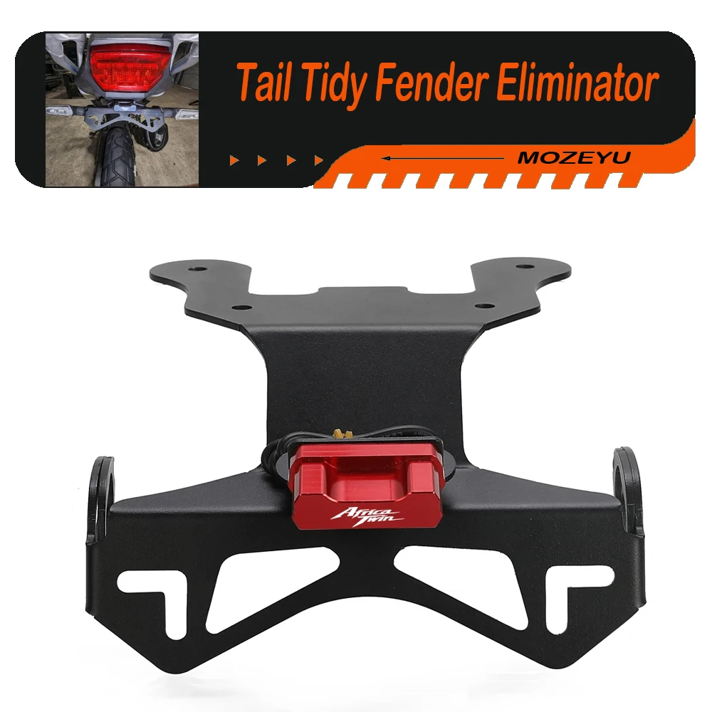 

CRF1100L Africa Twin Tail Tidy Fender Eliminator License Plate Holder For HONDA Africa Twin 1100 Adventure Sports 2020 - 2026