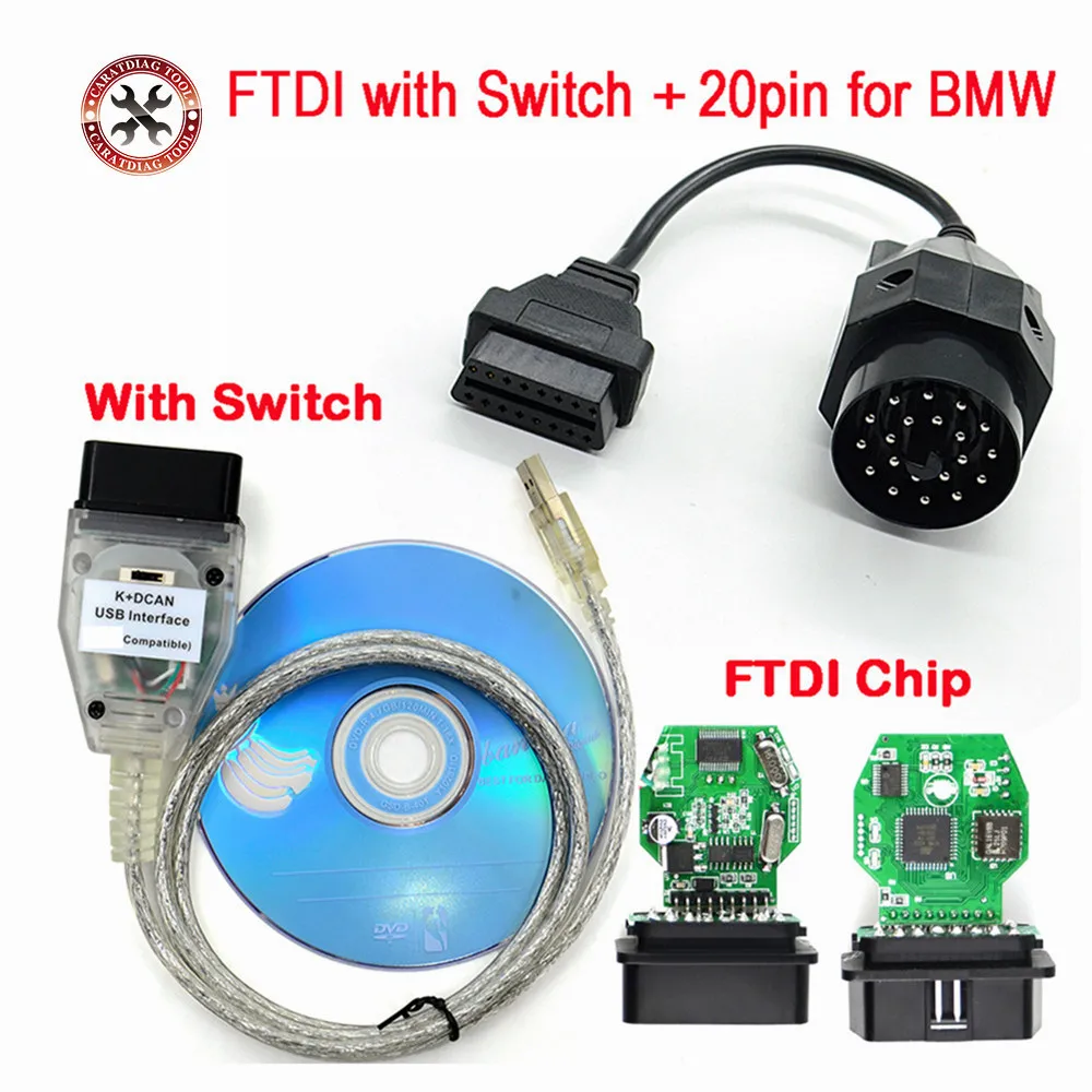 BMW K-DCAN 진단 케이블: Ediabas와 호환되는 FT232RL 기반 USB 인터페이스로 진단 성능을 극대화하는 방법