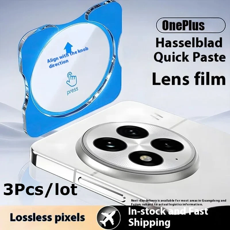 3er-Set Vollkleber-Kameralinsen-Schutzglas für OnePlus 15 15R 13 12 13R 12R Turbo 6 6V ACE6T Kameraschutzabdeckung mit Installationshilfe