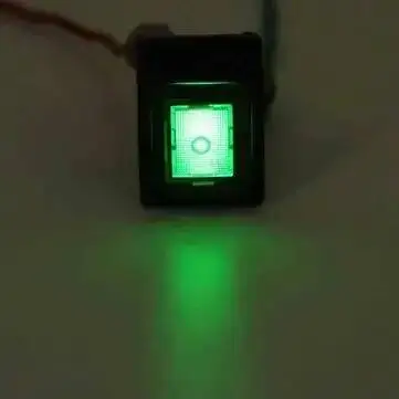 ON-OFF-ON 6 pinów 16A 20A 125V 250V AC łódź samochodowa Led Light Rocker przełącznik dwupozycyjny zatrzask wodoodporny trzy pozycje