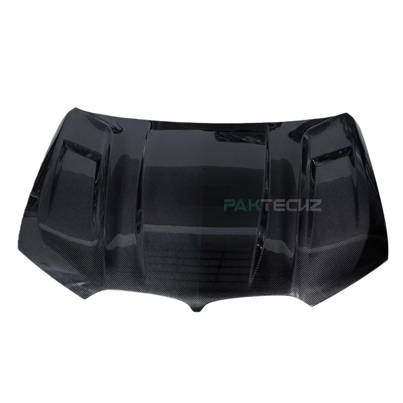 

Комплект кузова капота двигателя для BMW X6 G06, обновленный стиль PK, воздушный комплект капота двигателя из сухого углеродного волокна, высокотемпературное производство