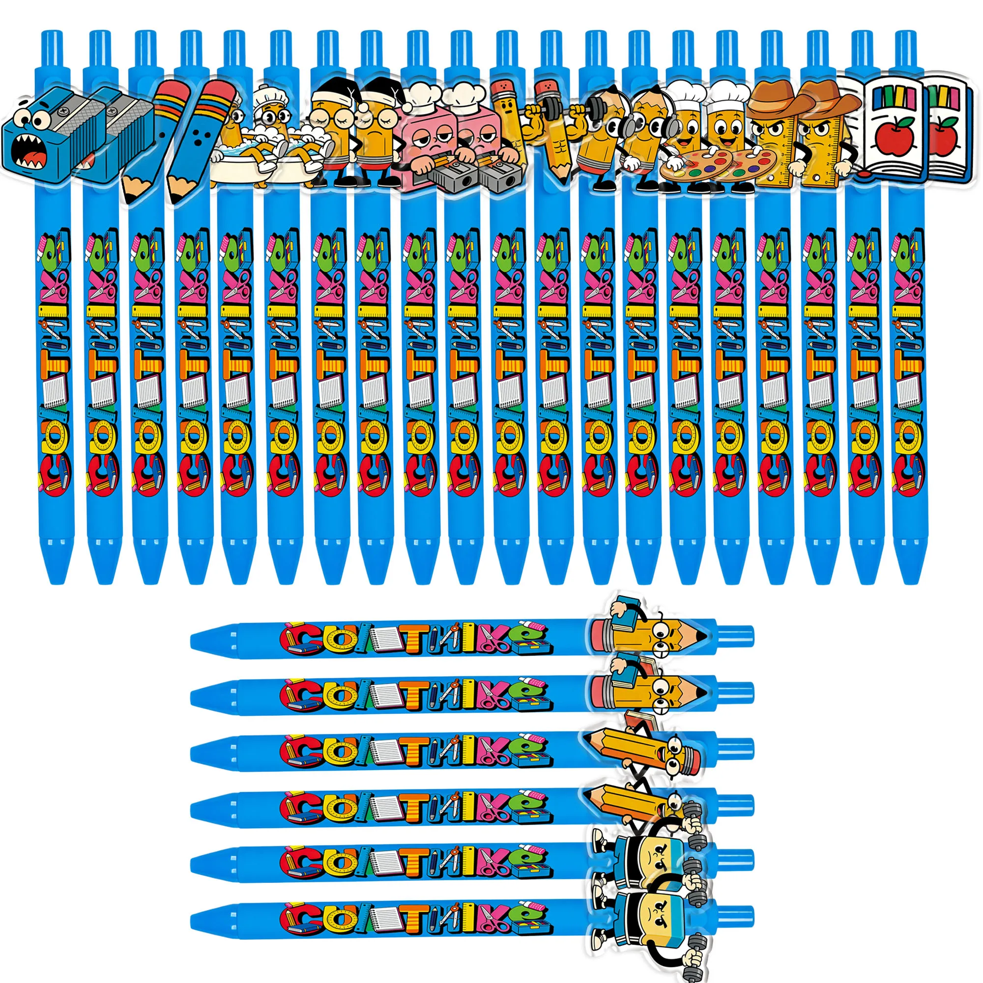 

13 штук / 26 штук Креативные учебные инструменты: ручки-шариковые — простые ручки для подписи к началу учебного года