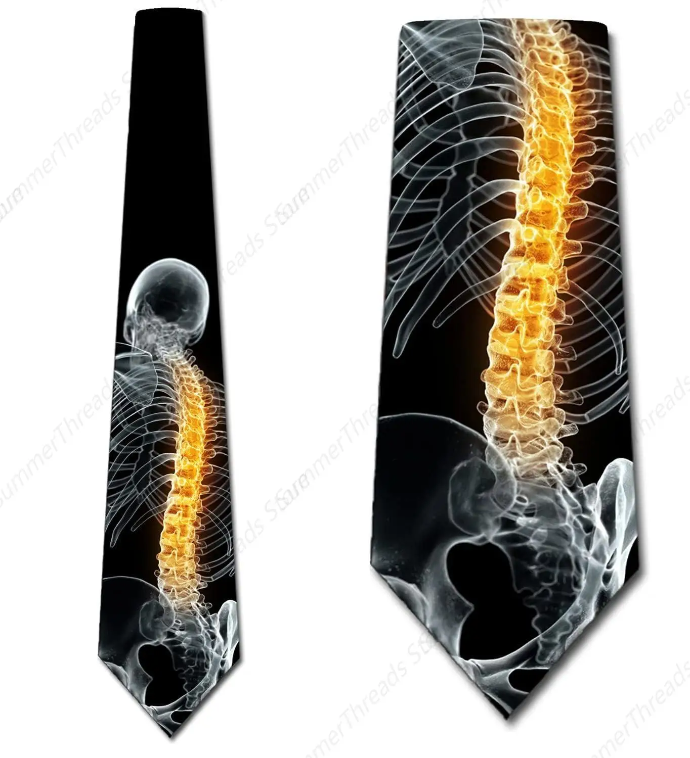 Chiropractor Ties Mens Xray Neckties Doctor Tie