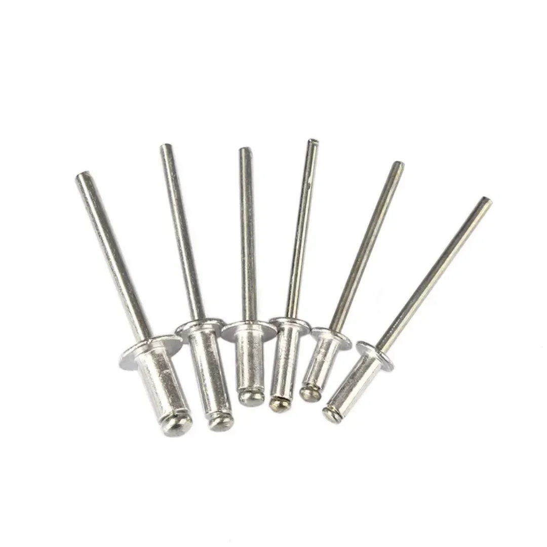 Set Rivettatrice Professionale per Impieghi Gravosi con Pistola Rivettatrice e Kit Assortito di 120 Rivetti a Strappo, Utensili Manuali, Attrezzo per Rivetti a Dado