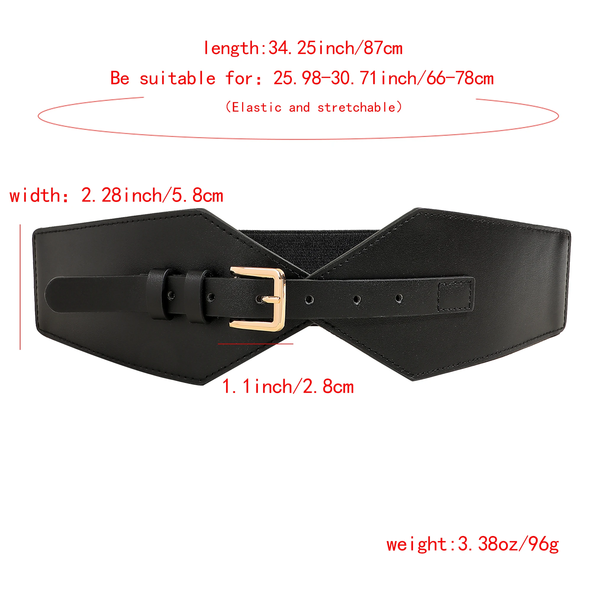 The new style of irregular waist wrap women fashion all decorative dress waist with suit coat tight wide belt