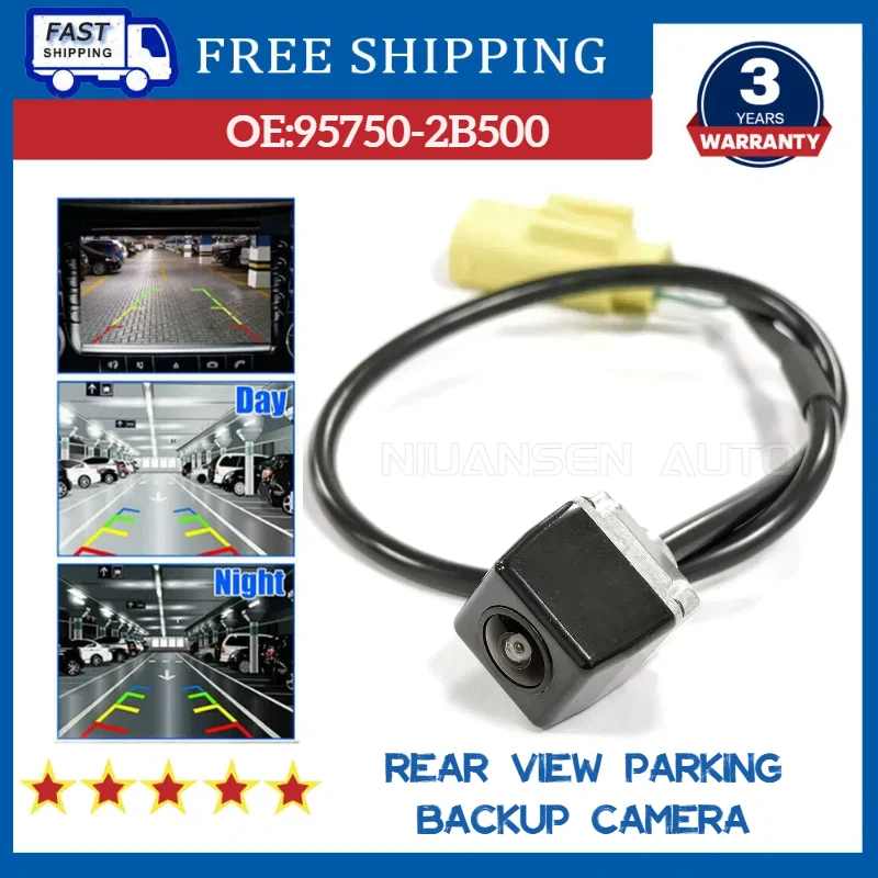 95750-2B500 New Car Rear View Reverse Parking Assist Backup Camera Replace For Hyundai Santa Fe 2010 2011 2012 957502B500