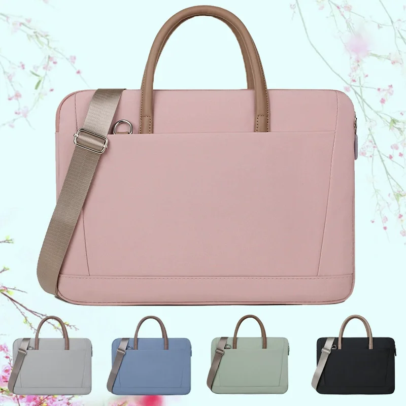 

Laptop Bag for MacBook Air 15 2025 M4 15.3 inch A3241 case Sleeve for MacBook M2 Pro 13.3 14 16 Inch Laptop bag with Strap