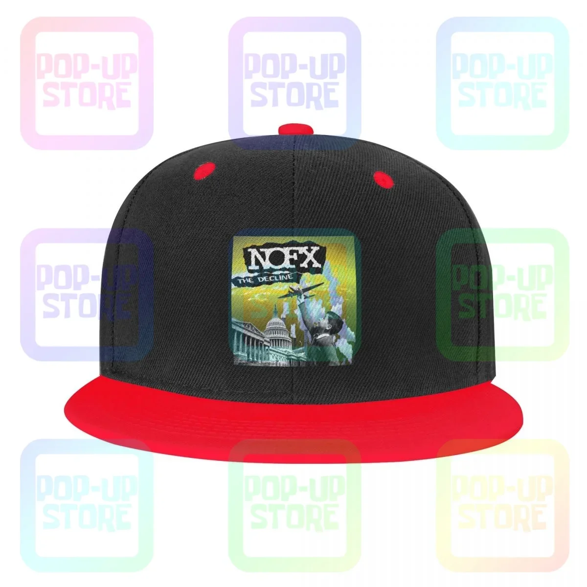 Nofx The Decline Punk Rock Band Album Cover Skate Snapback Cap Colorful Baseball Caps Best Hip Hop Adjustable