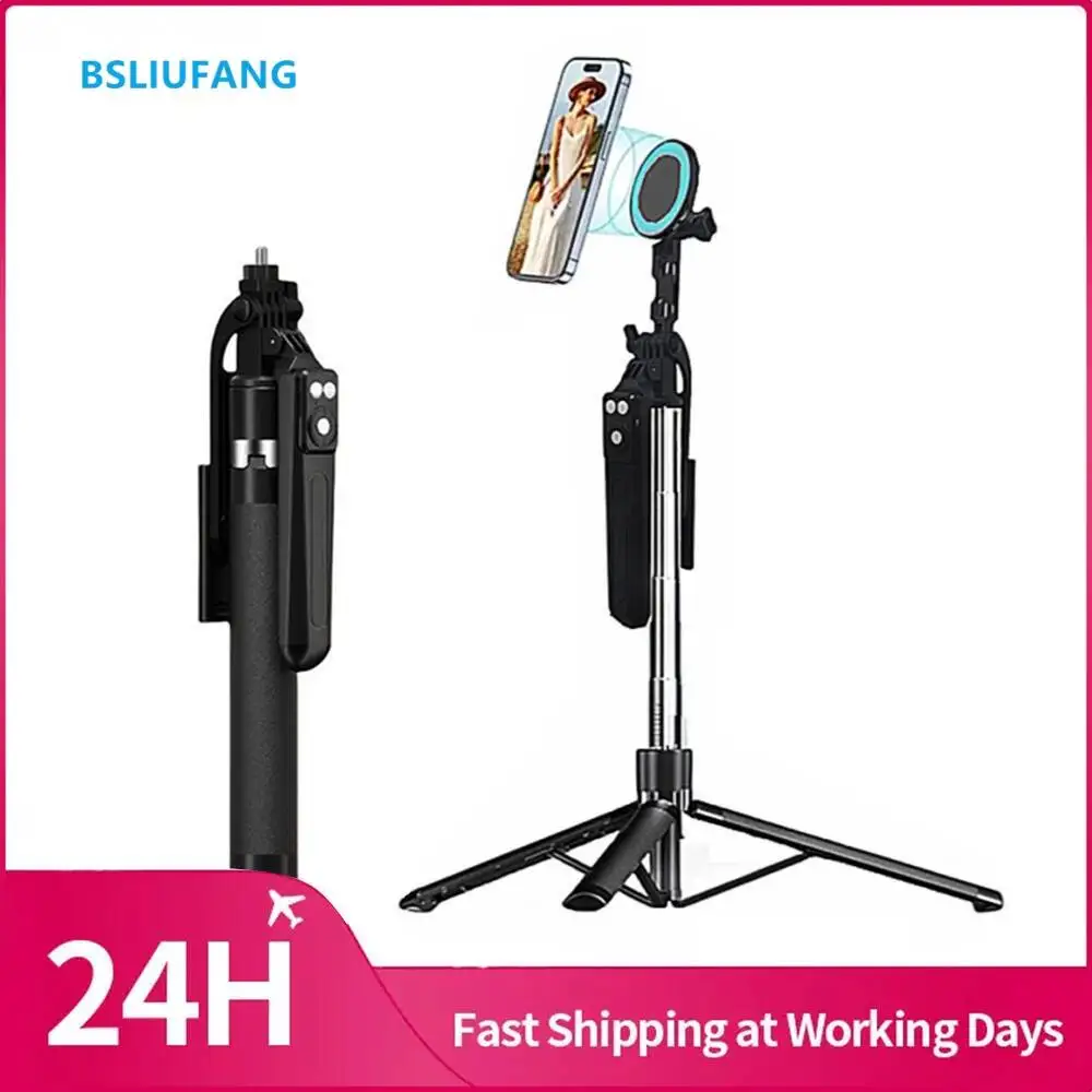 

BSLIUFANG Новинка 2023 года, 1,7 м, беспроводной штатив для селфи, складная подставка для экшн-камер, смартфонов, балансирующая устойчивая съемка в реальном времени