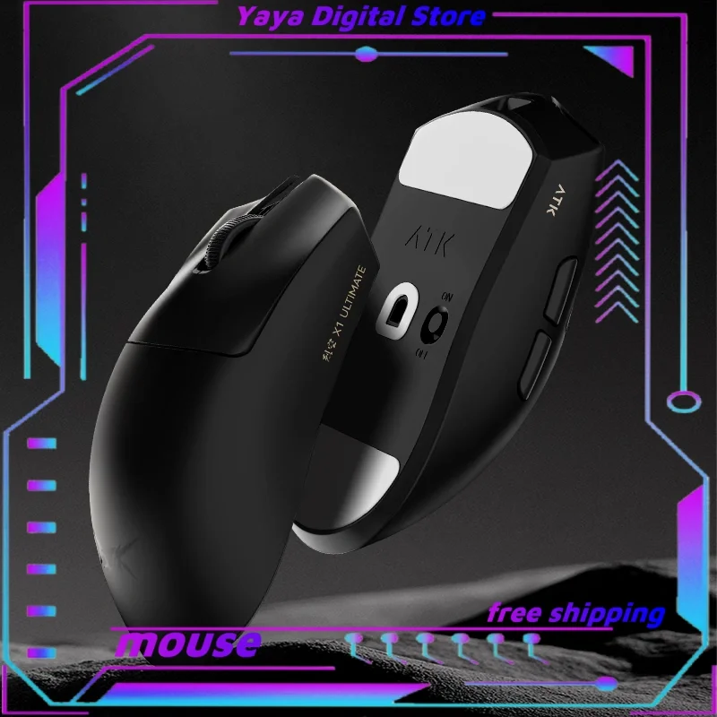 Wireless Atk Liekong X1 Master Edition Wireless  Dual-Mode Mouse Ergonomic Design Gaming Quick Response Suitable Entertainment G