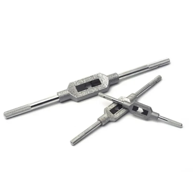 Adjustable Tangan Tekan Kunci Pemegang M1-M8 Thread Metrik Menangani Menekan Alat untuk Membesarkan Lubang Alat Aksesoris untuk Keran dan Die Set Tap Wrench