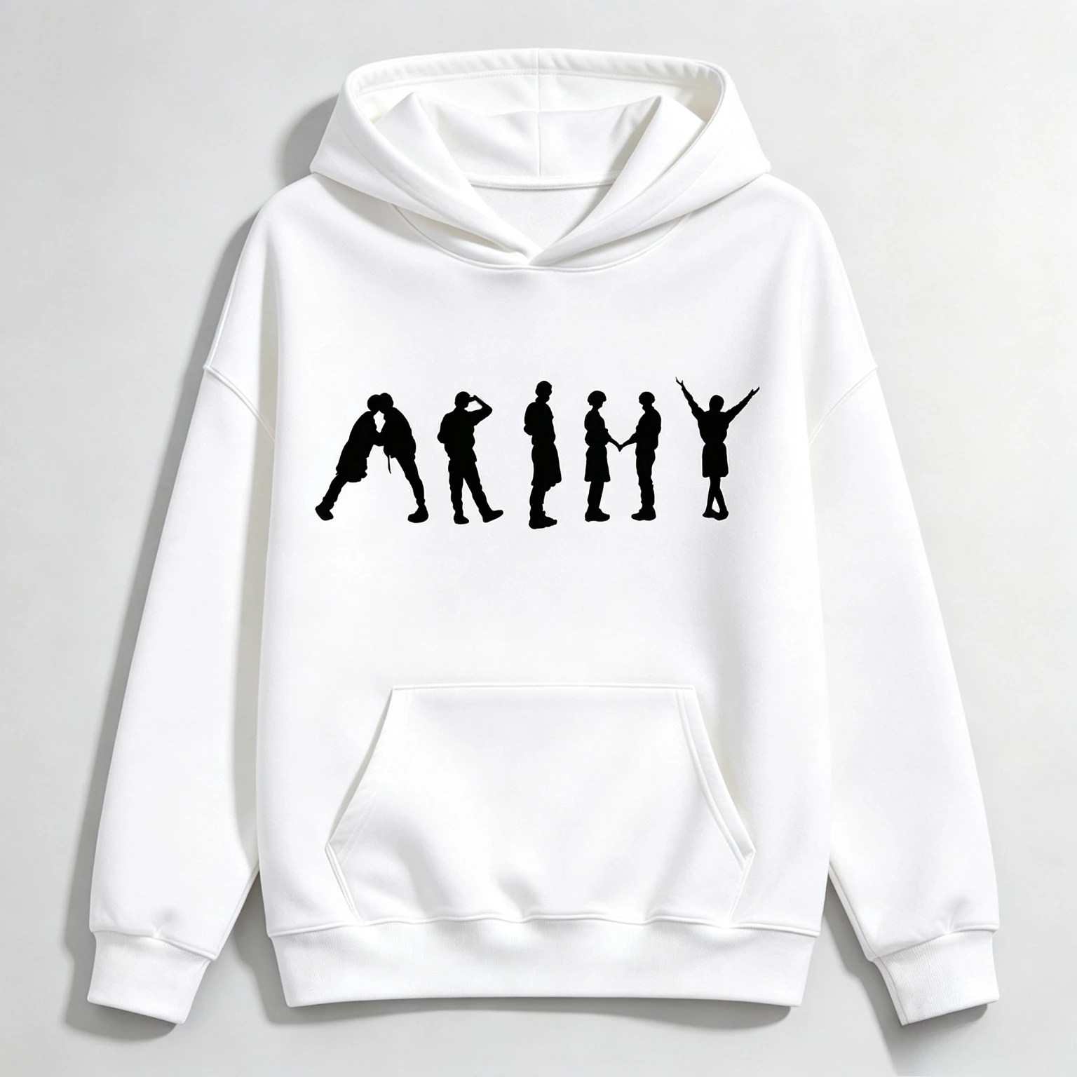 Arirang BTS Members Graphic 2026 Retro BTS Merch Hoodie 2026 Summer Men Women Hoodie Cotton Street Wear Y2K