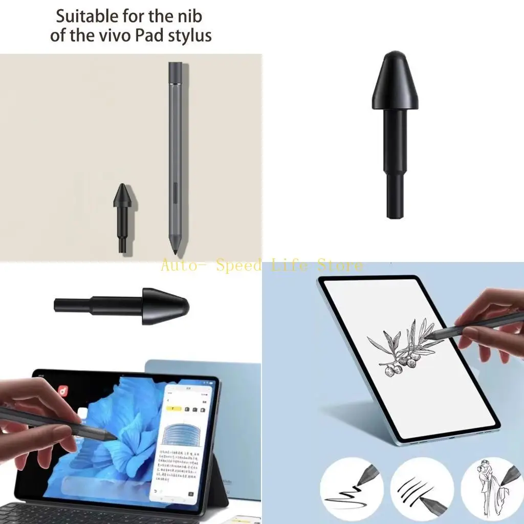 

02DA Пластиковые стилусы nibs дольше эргономичный пиран