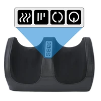 Electric Foot Massager Shiatsu Kneading Deep Tissue Relax Heated Roller Calf Pain Relief Fatigue Muscles Vibrator Machine Health 6