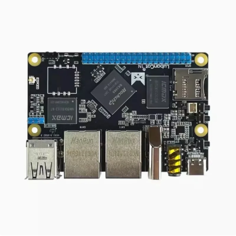 Luban cat 1 network card computer NPU RK3566 development board