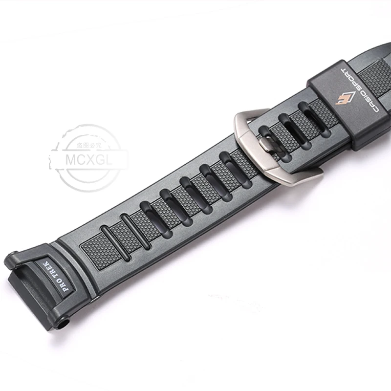 Harz gummiband für casio protrek PRG-130 prw1500 prg130 PRW-1500 männer sport wasserdichte uhr zubehör ersatz armband