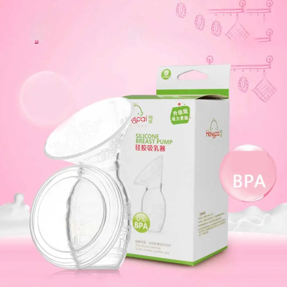 Hot Baby Feeding Manual Breast Pump Partner Breast Collector Automatic Correction Breast Milk Silicone Pumps USB PP BPA Free