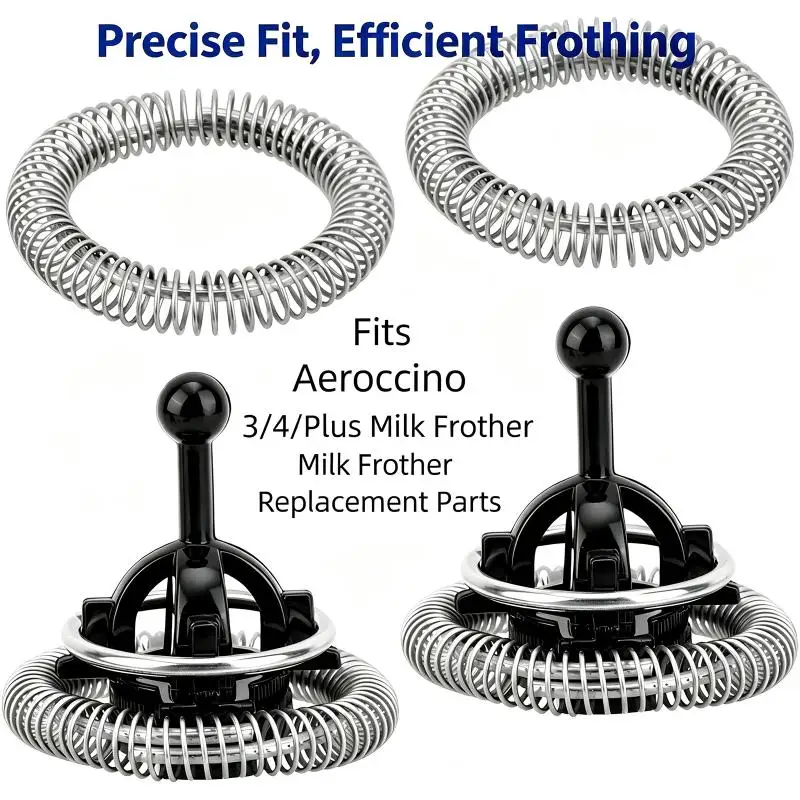 Coffee Machine Spare Part Suitable For Electric Automatic Bubbler Milk Frother Whisks Set Replacement Accessories
