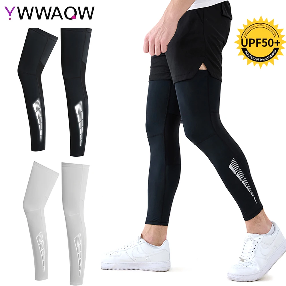 

1Pair Cycling Leg Warmers Thermal Long Leg Sleeves for Men Women Legwarmer