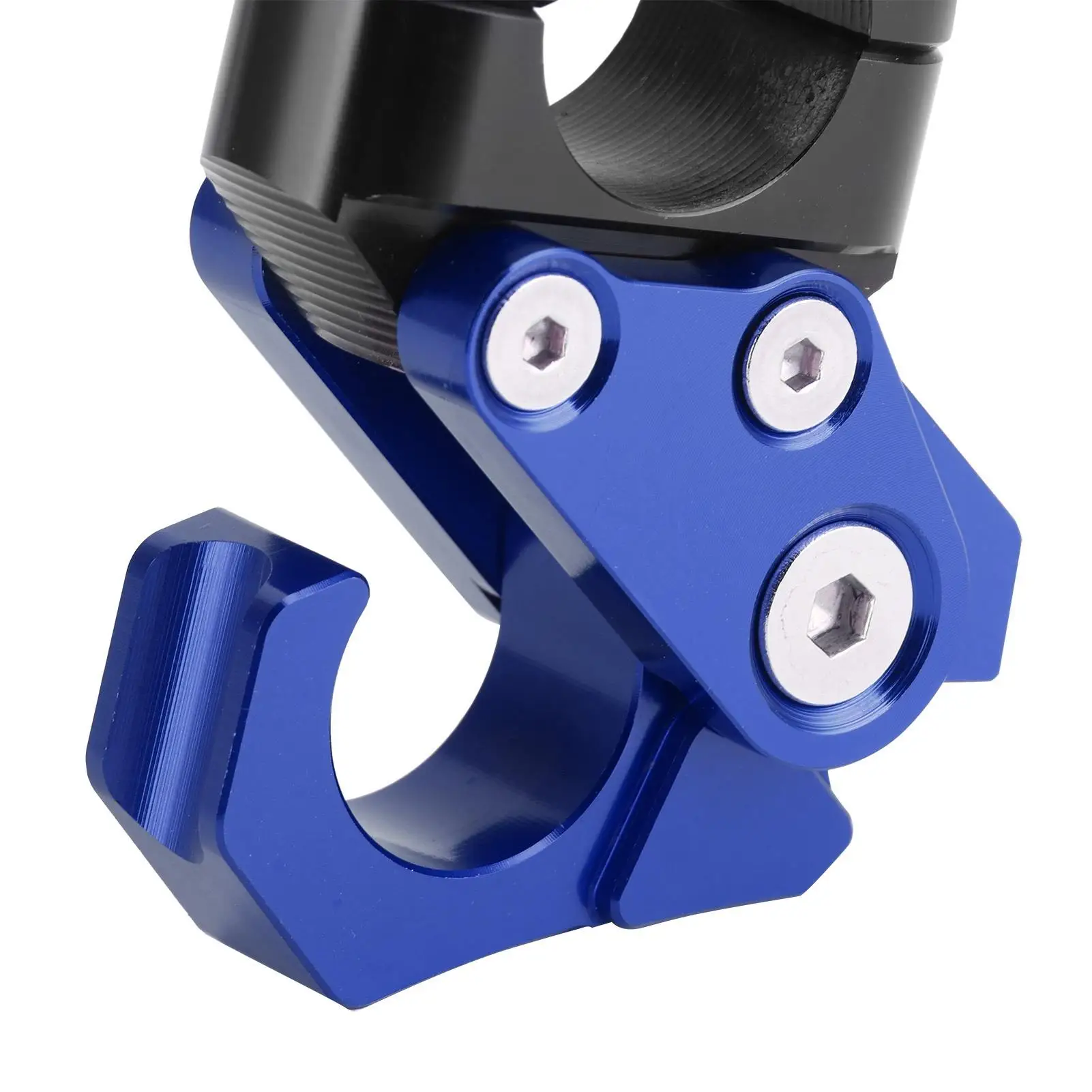 CNC Aluminum Alloy Motorcycle Universal Foldable Hook Helmet Luggage Hanger for 0 .86in 22mm Motorcycle Handlebar