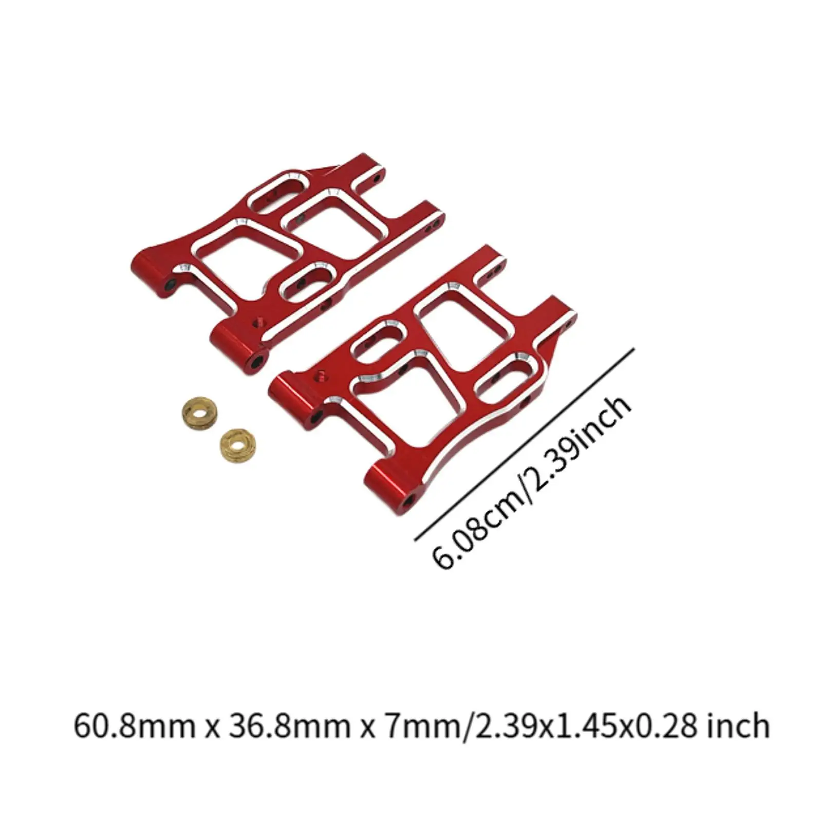 RC Arrière Suspension Bras DIY Accs Mise À Niveau pour 1/10 Échelle Ptg-2 Ptg-2R Véhicules