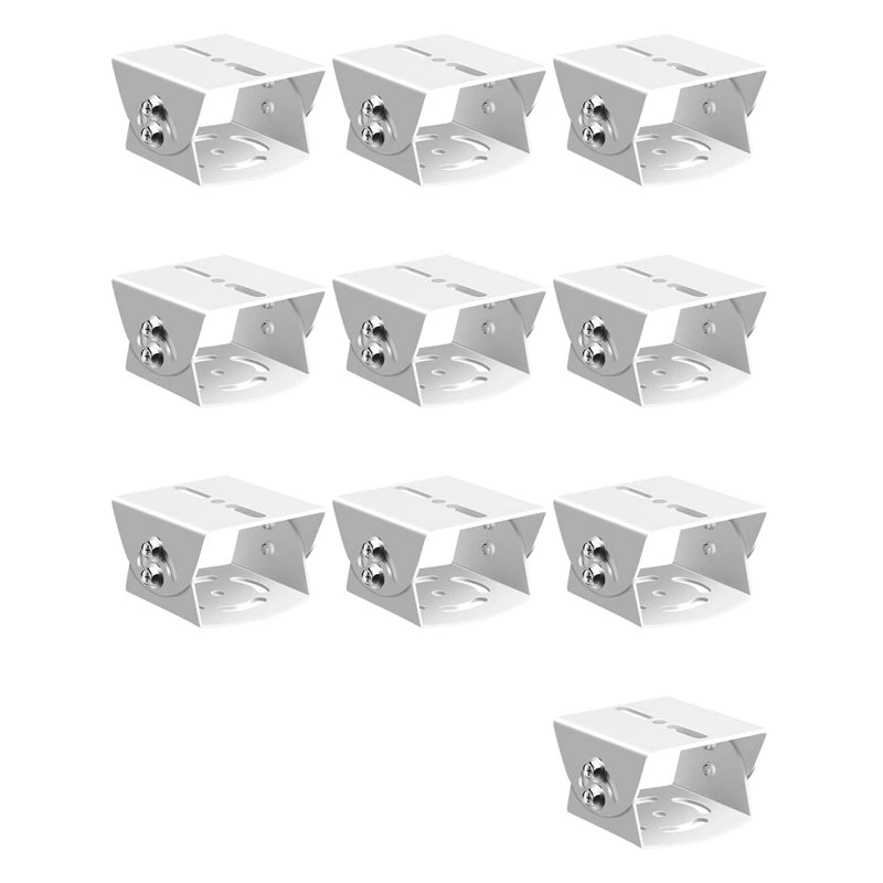 T24C 10X 2D Adjustable Security Surveillance Camera Mounting Bracket Duckbill Head Universal Joint Bracket Crossbar Adapter