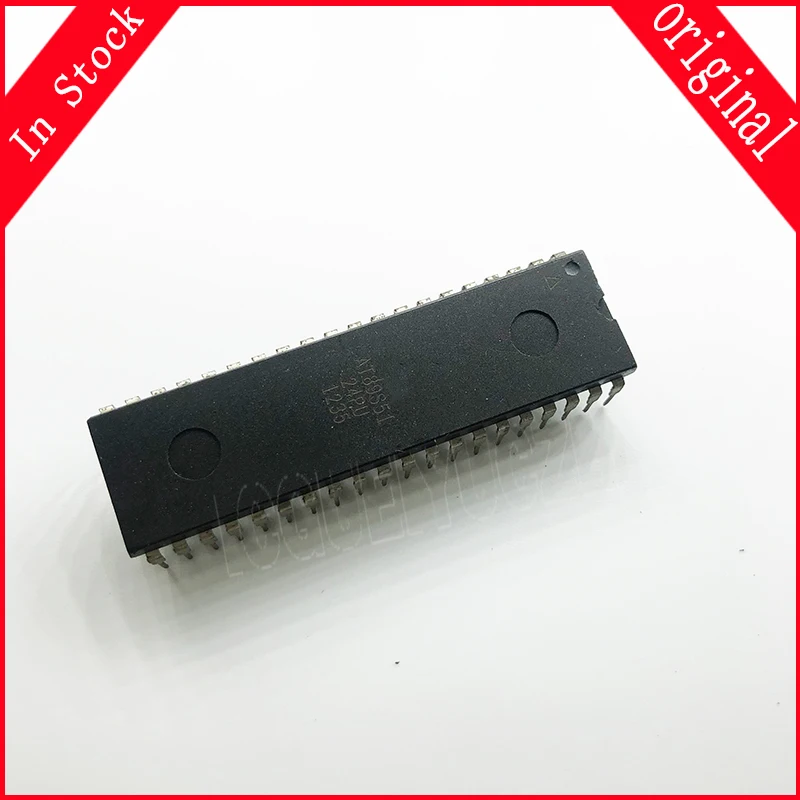 5pcs/lot AT89S51 AT89S51-24PC AT89S51-24PI AT89S51-24PU DIP-40 In Stock