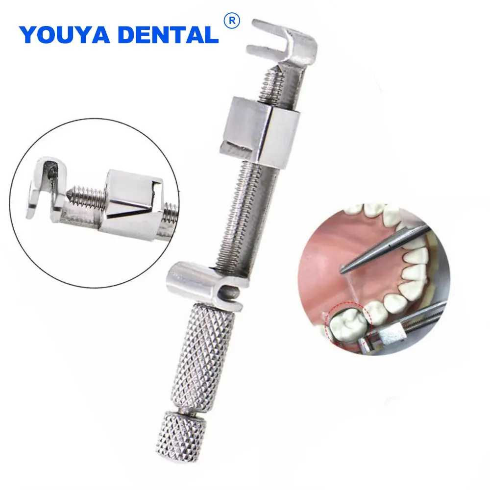 

Universal Stainless Steel Dental Matrix Band Clips Spanner Matrix Retainer Forming Support Film Molding Clip Dentist Instrument