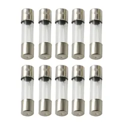 10Pcs/100Pcs 5*20mm 6*30mm Fast Blow Glass Tube Fuses 5x20 6x30 250V 0.1 0.5 1 2 3 3.15 4 5 6 7 8 10 12 15 20 25 30A AMP Fuse