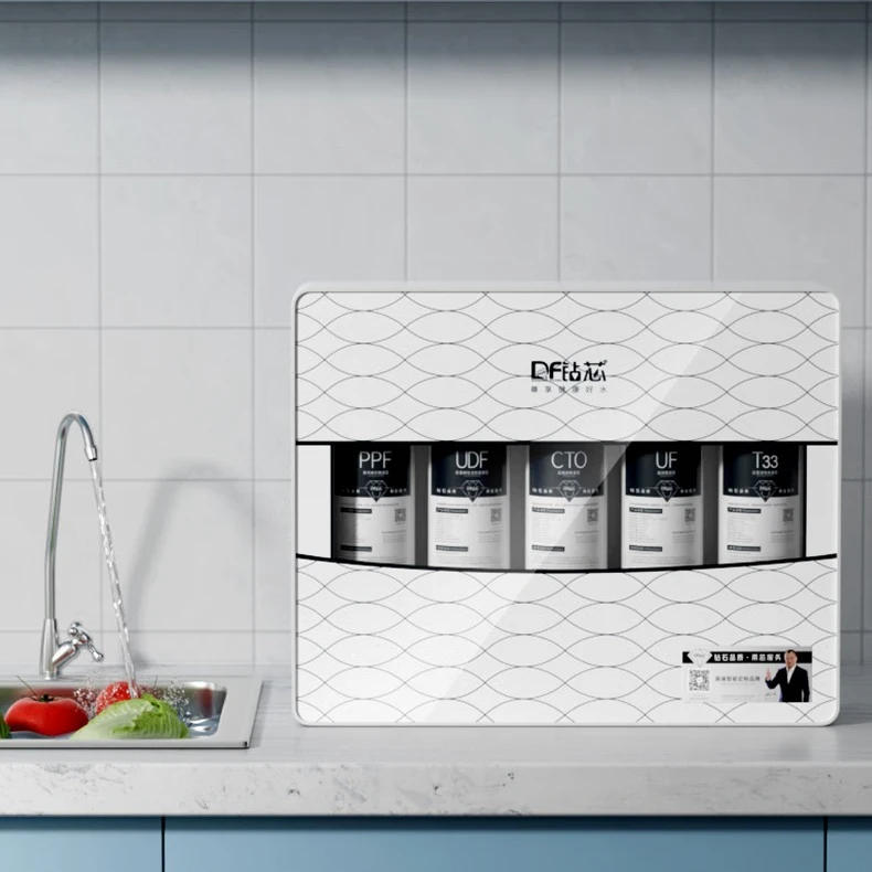 

Бытовой кухонный очиститель воды, система ультрафильтрации, прямая питьевая под раковиной, 5-ступенчатая фильтрация