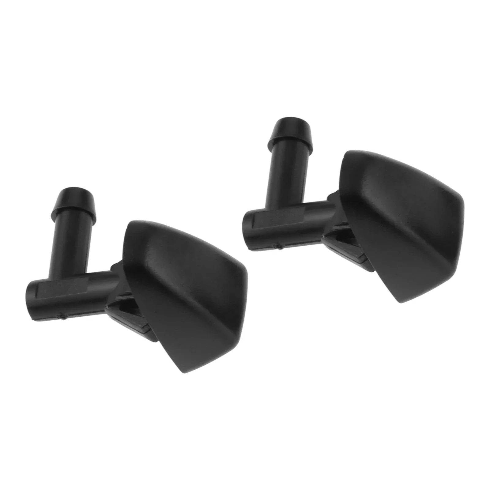 2Pcs 30655605 Black Plastic Car Windshield Wiper Water Spray Jet Washer Nozzles for Volvo C30 C70 S40 V40 V50 S70 V70 S80 XC70