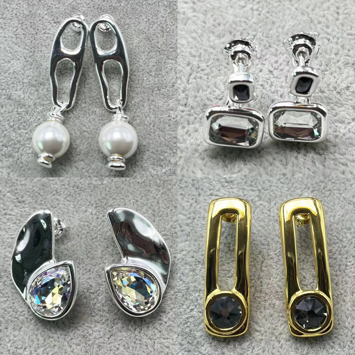 

2025 European and American Summer Hot Sales Uno Fashion Versatile Earrings Women's Fashion Accessories Gifts