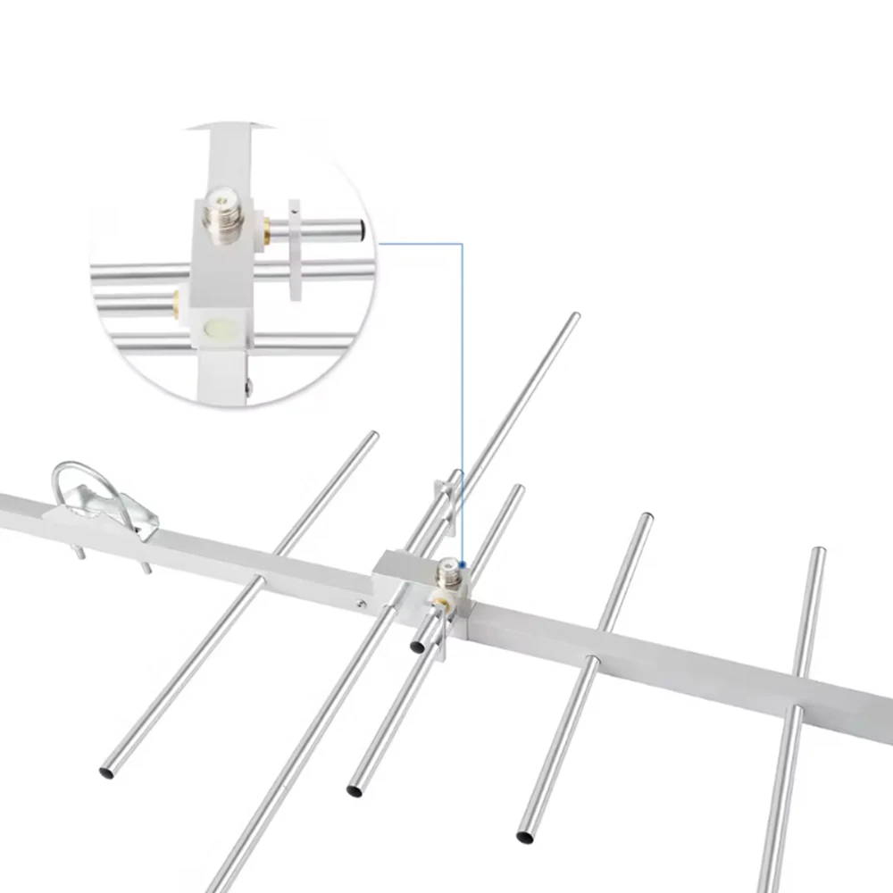 هوائي Yagi ثنائي النطاق من HYS، اختيار خارجي قوي بقدرة 100 وات لـ Yaesu وKenwood وأجهزة الراديو الأخرى