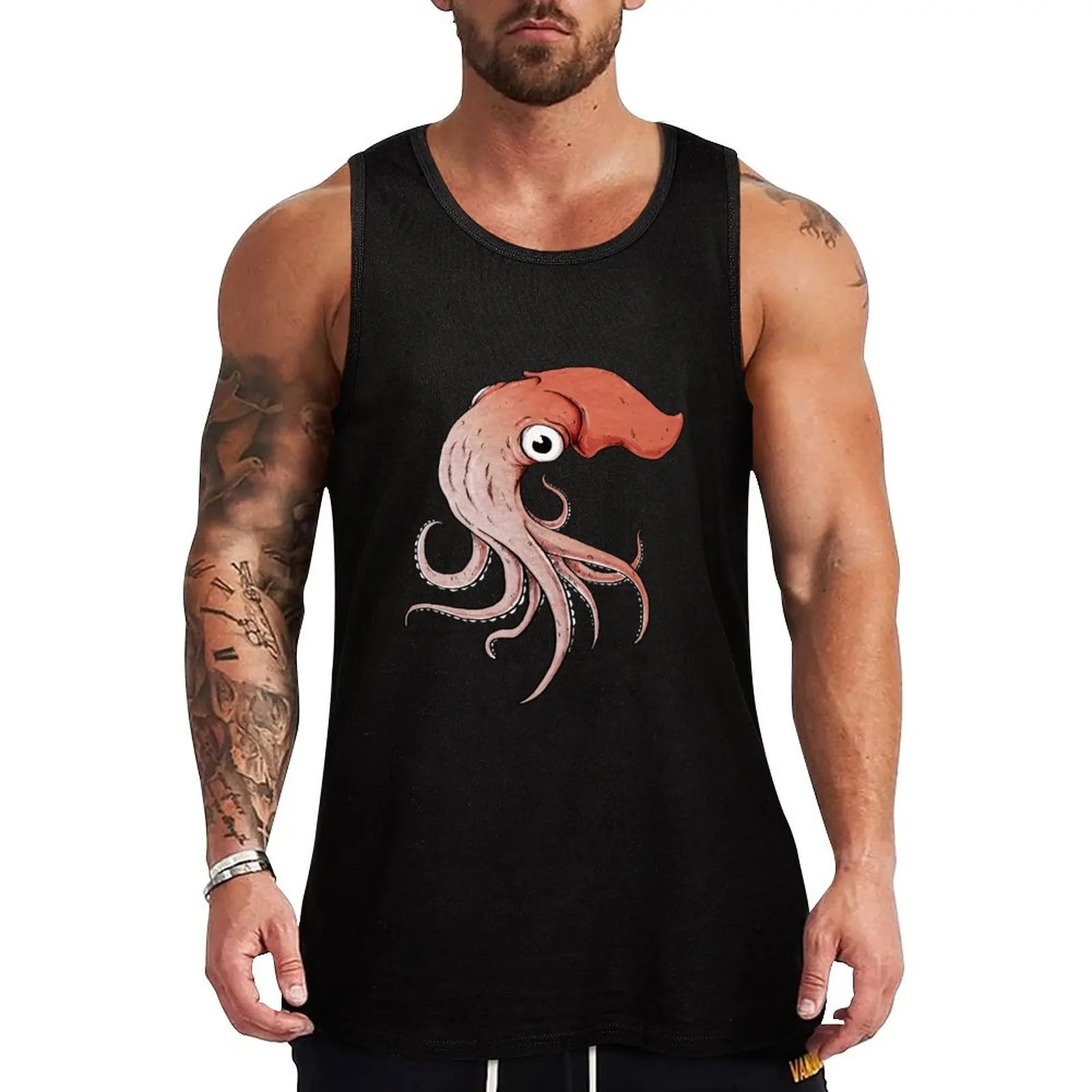 

Squidly Tank Top Moisture Wicking Sports Tank Top Running Workout Shirt