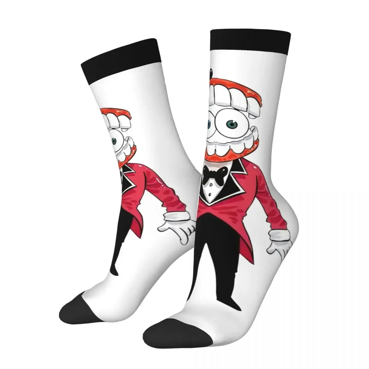 New Men's Socks Crazy The Amazing Digital Circus Cute Caine Sock Polyester Sport Women's Socks Spring Summer Autumn Winter