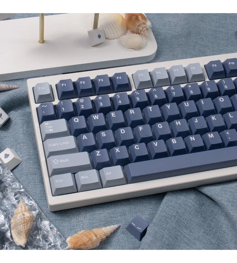 Two-color molding large full set of mechanical keyboard cap 64/75/87/104 keycap 164 key cherry original height