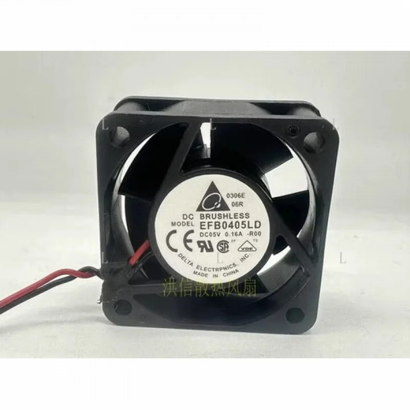 

L 1 шт. для вентилятора DELTA EFB0405LD ВЕНТИЛЯТОР DC5V 0,16A 4020 40*20 мм 2 ПРОВОДА
