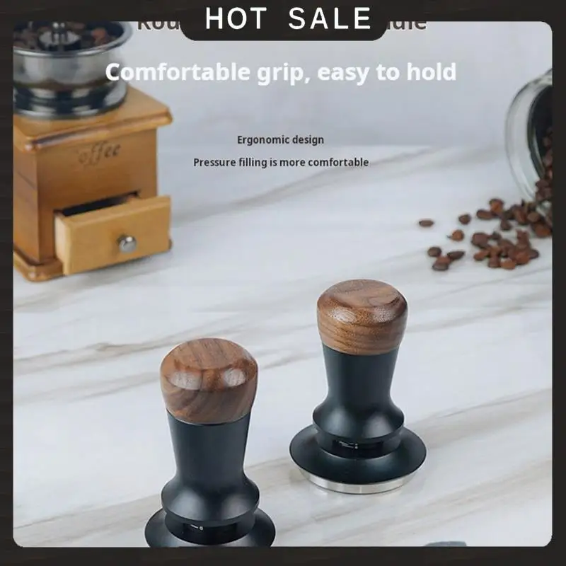 

24-Hour Delivery Adjustable Height Constant Force Coffee Tamper Stainless Steel Base Internal Spring Espresso Coffee Tamper
