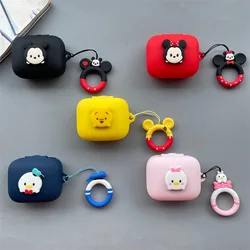 Cartoon Silicone Case for Xiaomi Redmi Buds 5 TWS Wireless Bluetooth Cover with Keyring